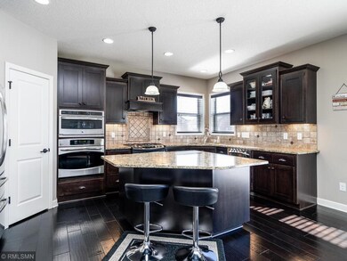 Kitchen with island