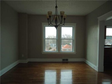 Dining Room. The sizeable dining room has new hard