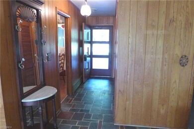 Slate Foyer with Large Guest Closet ...