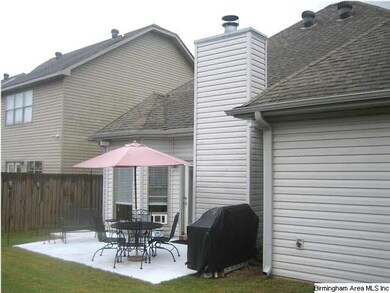 Owner had gutters installed in back yard plus to t