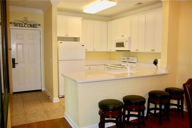 Eating space in the kitchen area