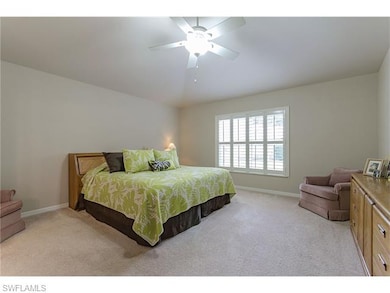 Master Room with views of perserve