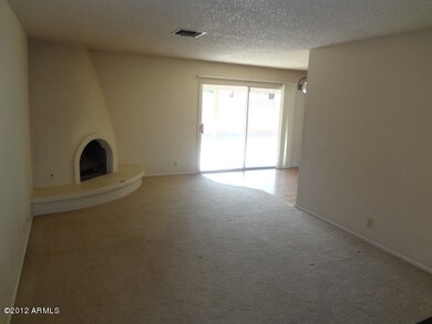 Family rom with fireplace