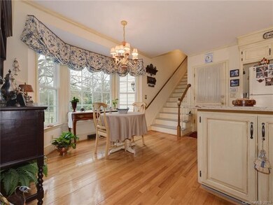 Breakfast Area Overlooks the Amazing Back Yard and