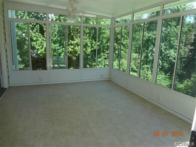 Beautiful views from the Florida room complete wit