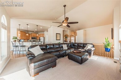 Kitchen Overlooks Family Room