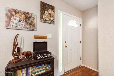 Entry off Covered Front Patio