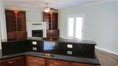 Kitchen View to Living Area
