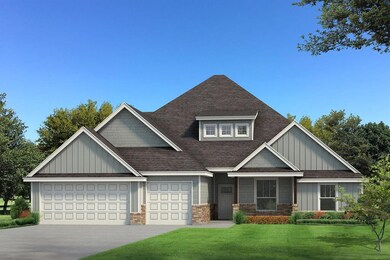 View of front of home with board and batten siding, a front yard, a shingled roof, a garage, and concrete driveway