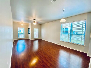 Lots of windows for natural light, all freshly pai