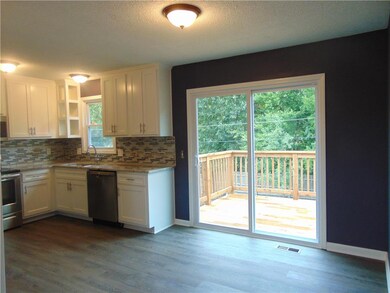 New thermal windows and patio door.  Beautiful har