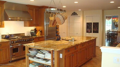 Kitchen and center island