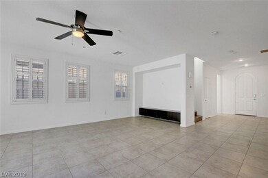 LARGE great room with entertainment nook.