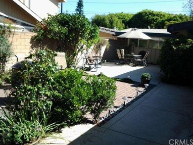 View of the courtyard as you enter the front gate.