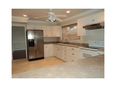 Kitchen. View of Kitchen., all appliances remain.