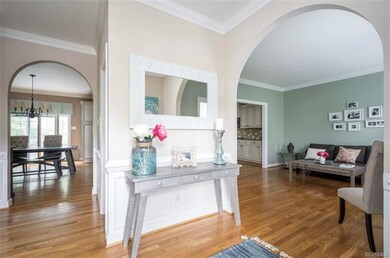 Arched doorways welcome you home.