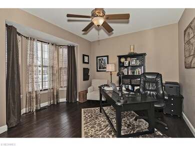Spacious front office with bay windows