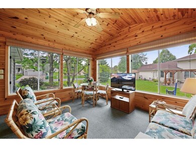 Enjoy this incredible 3 season porch like this!  Y