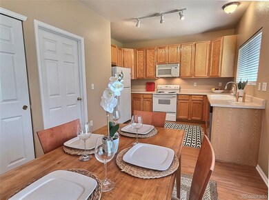 Kitchen with laundry room and pantry