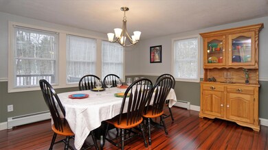 Spacious dining room