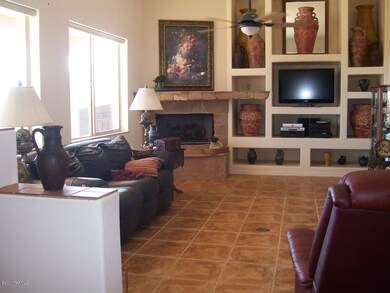 Great Room with Tile Floors & Mtn View