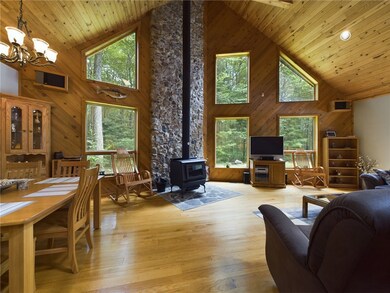 Living Room with views of Allegany National Forest