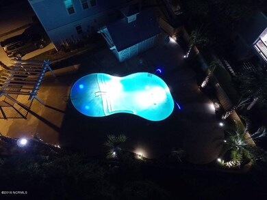 SeaView Pool Night