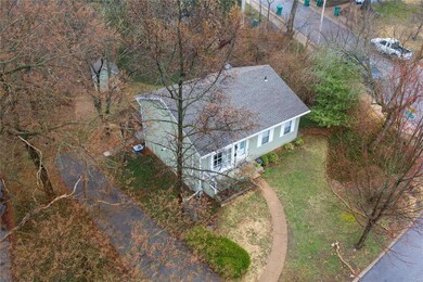 Corner lot with tons of privacy.