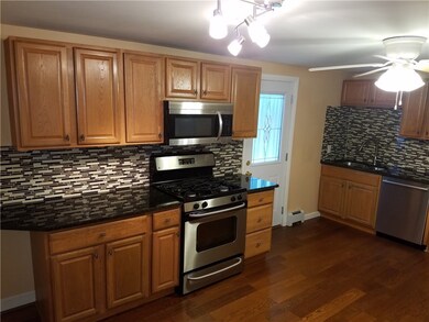NEW GRANITE KITCHEN, STAINLESS STEEL APPLIANCES