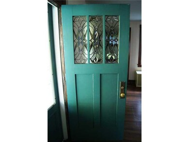 Other. A Close Up of the Front Door Stained/Leaded