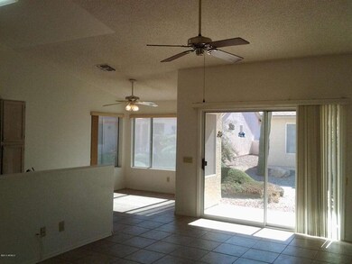 Dining and living area