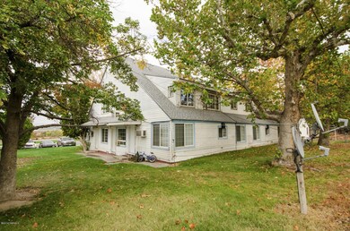 Back side of Property