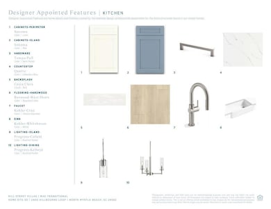 Designer appointed features