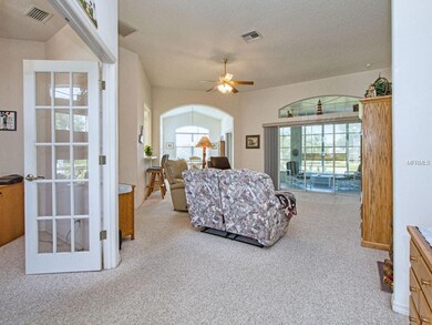 Foyer to Great Room, Den/Study on left--