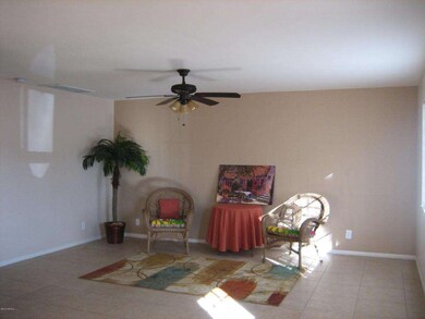 Bright, sunny living room