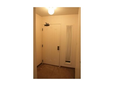 Hallway as you step inside the unit.  Coat closet 