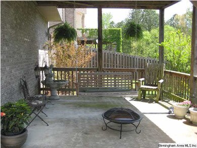Nice patio area