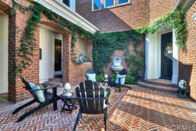 Courtyard at entry