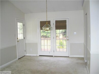 Dining Room. Looks out into the large back yard