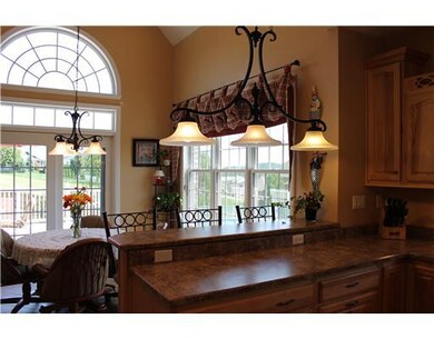 Kitchen. The delightful kichen also features a bre