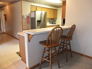 Breakfast bar.