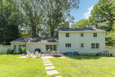 View of back of house from the pool area.