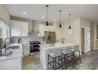 Chef's Kitchen with Stainless Hood Vent