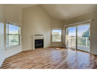 Living Room with Fireplace and Access to Balcony