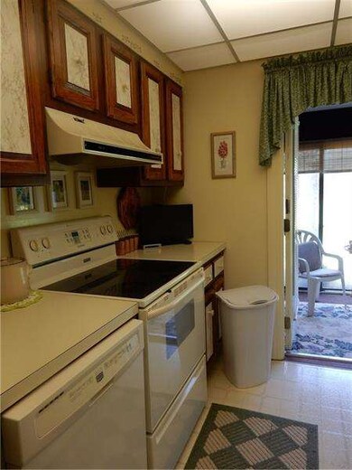 Kitchen with appliance included
