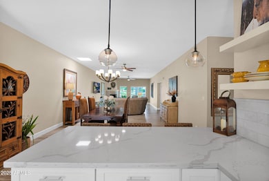 Over sized living space