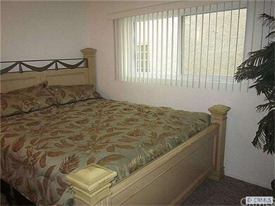 Master bedroom has a king bed