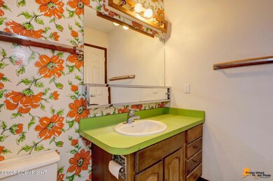 Upstairs half bath