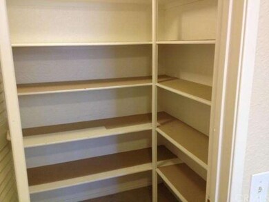 Walk-in pantry in kitchen