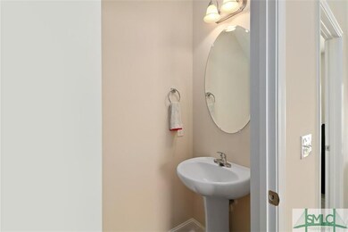 Powder room on the main floor